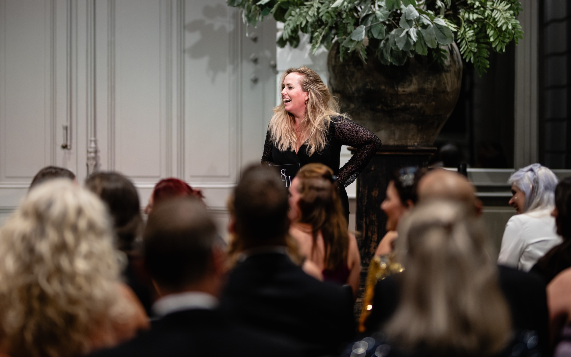 Sabine als spreker